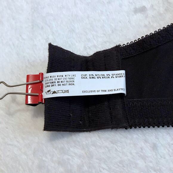 Bali NWT Black Cool Comfort Bra Women 40B - Picture 13 of 13